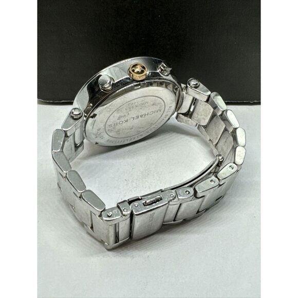 Michael Kors Parker MK5353 Women Silver Stainless Steel Analog Dial Watch JNA230 main image 5